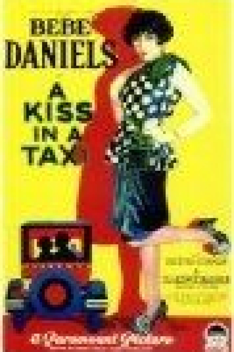 A Kiss in a Taxi Plakat