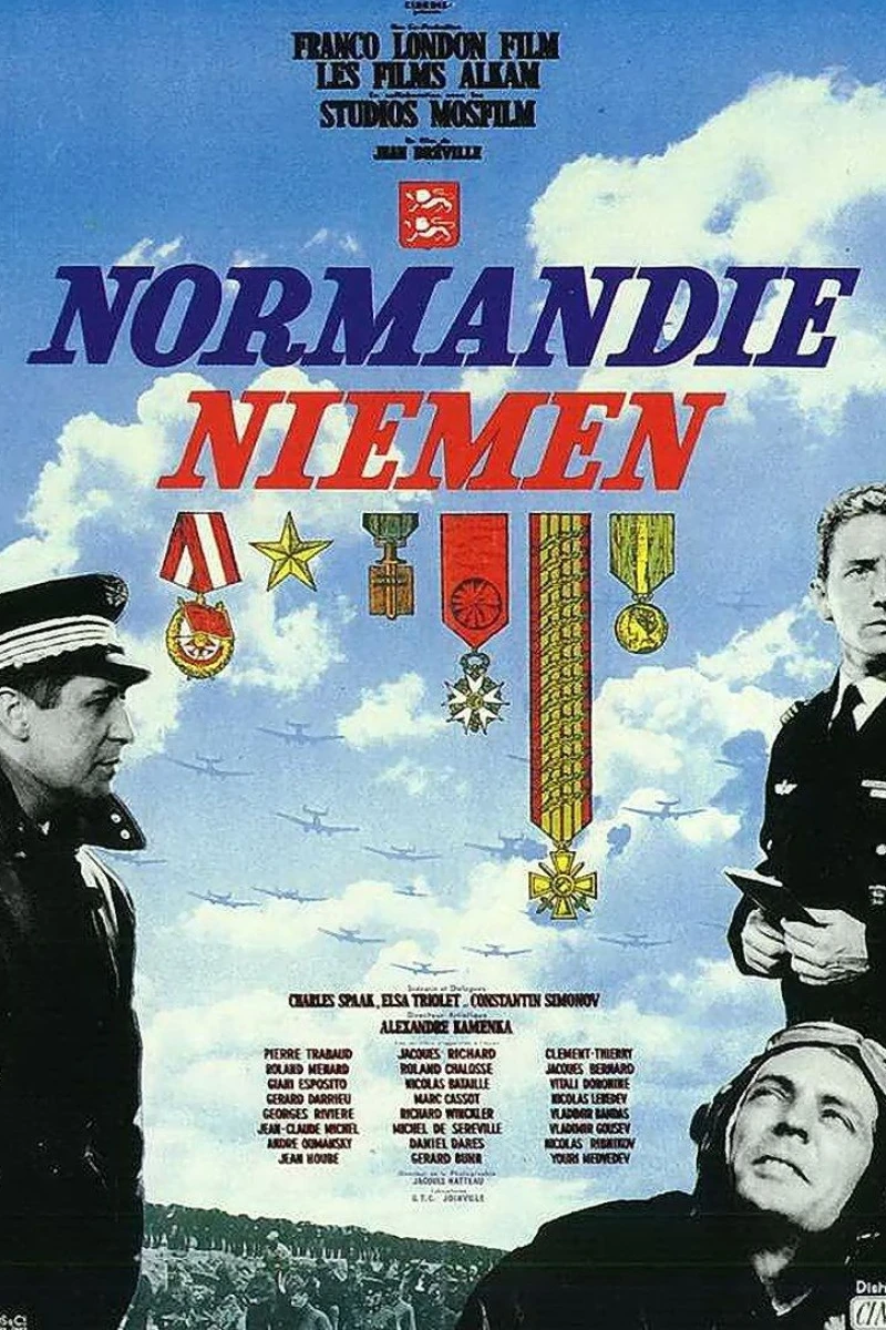 Normandie - Niémen Plakat