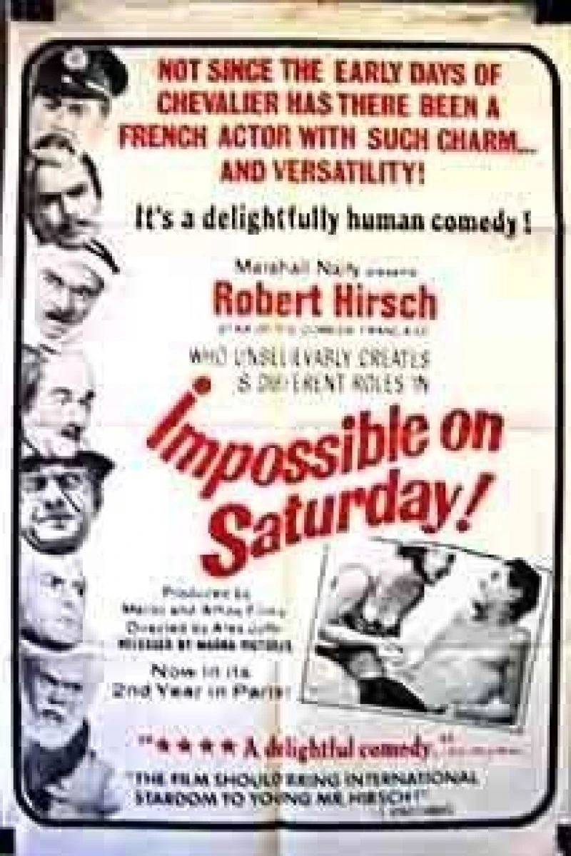 Impossible on Saturday Plakat