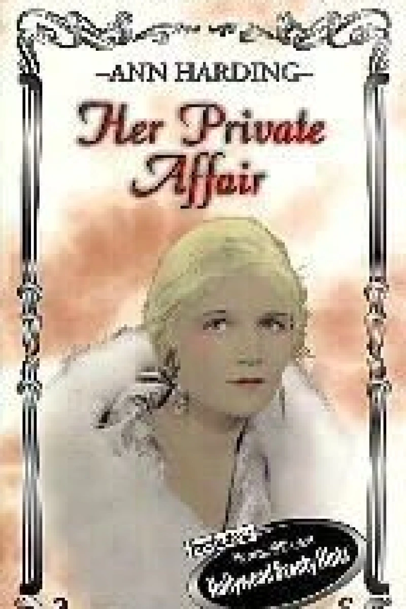 Her Private Affair Plakat