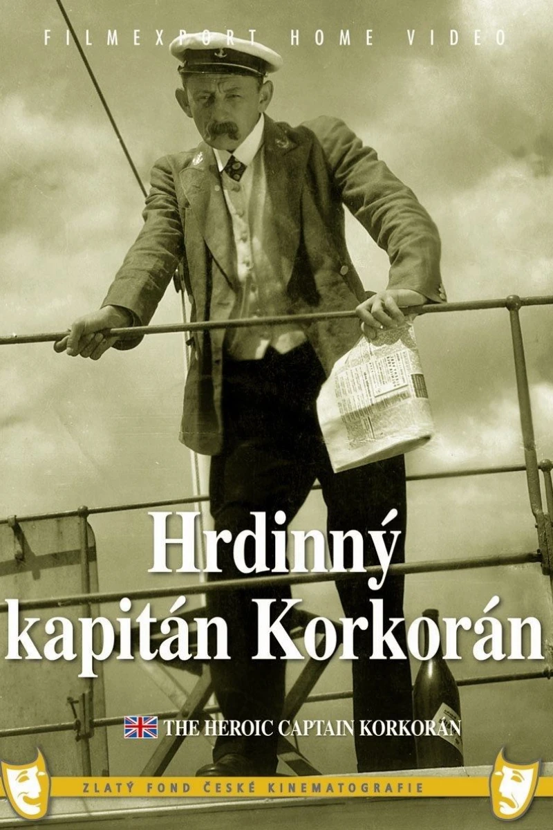 Hrdinný kapitán Korkorán Plakat