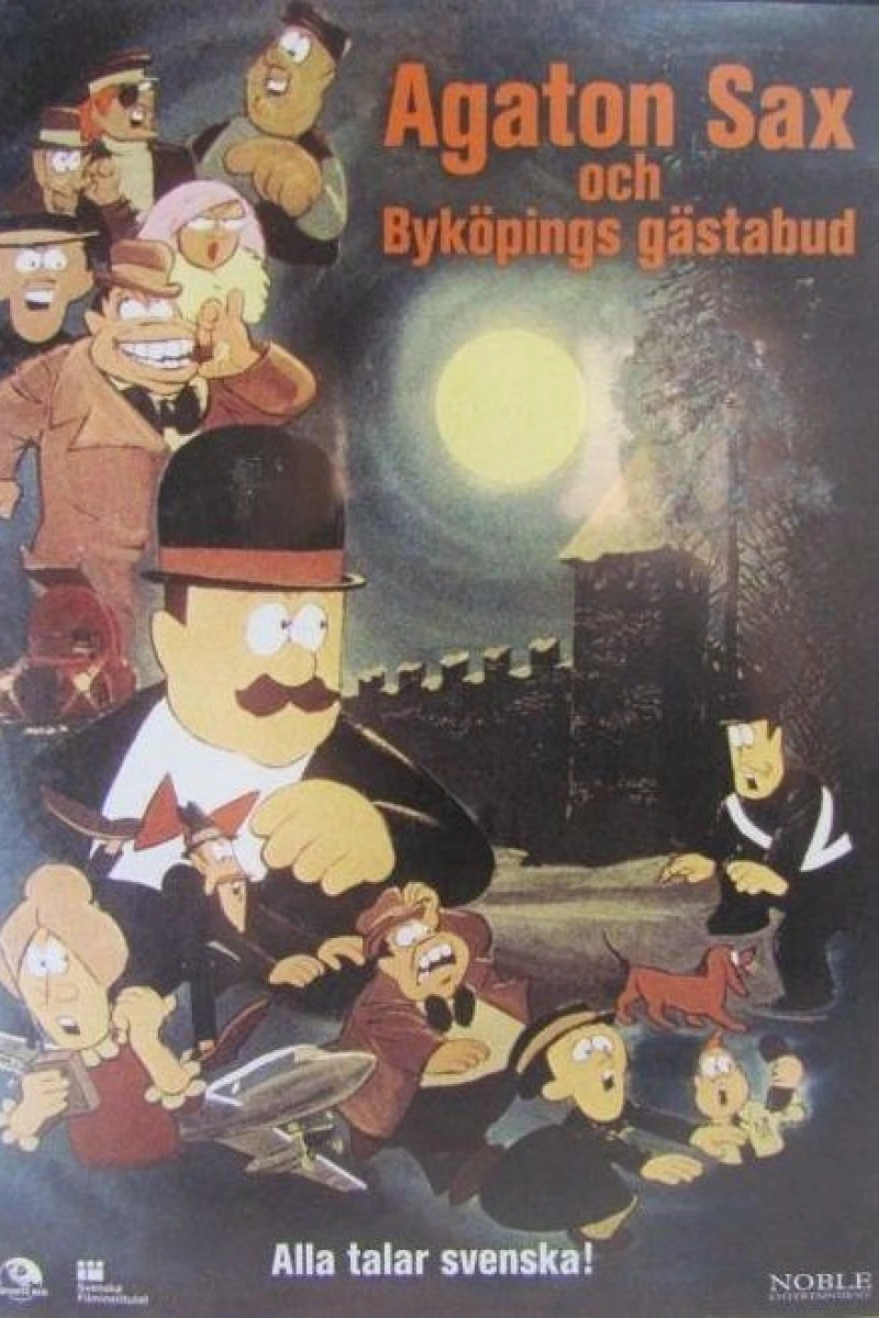 Agaton Sax and the Bykoebing Village Festival Plakat