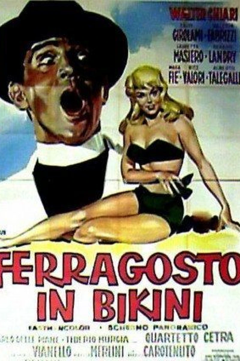 Ferragosto in bikini Plakat