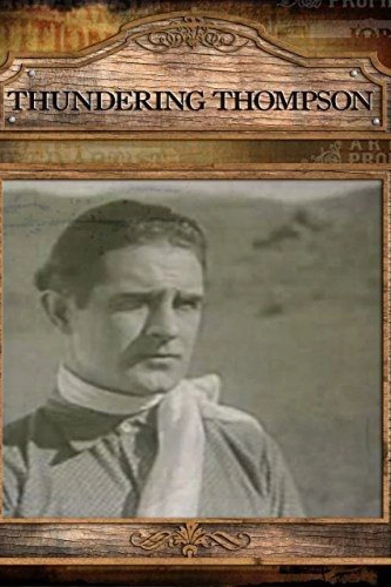 Thundering Thompson Plakat