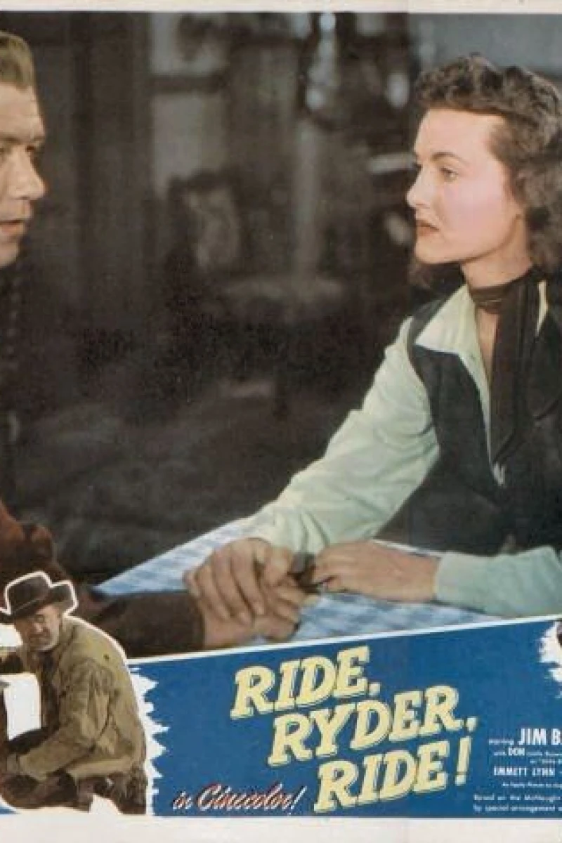 Ride, Ryder, Ride! Plakat