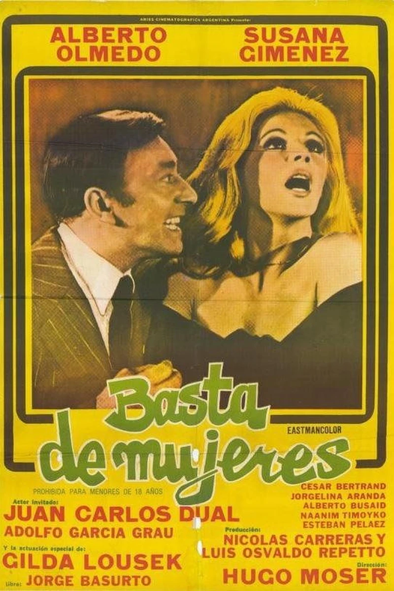 Basta de mujeres Plakat