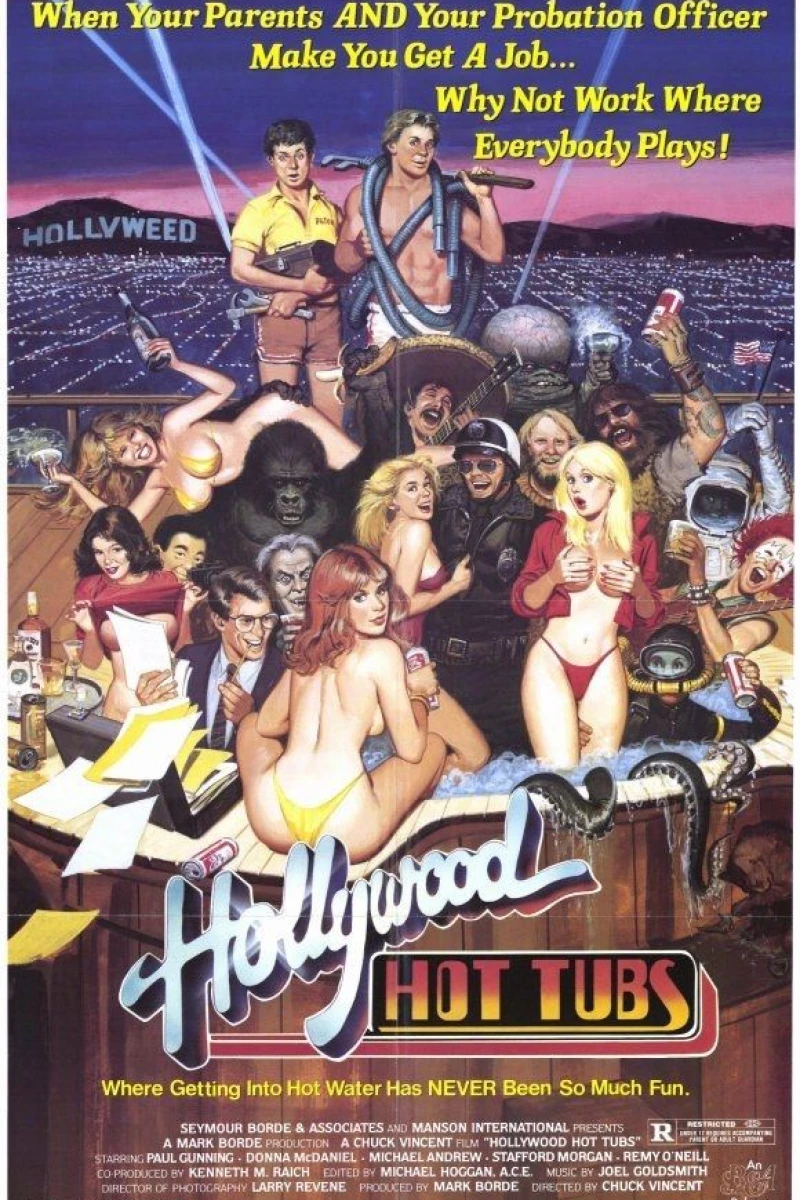 Hollywood Hot Tubs Plakat