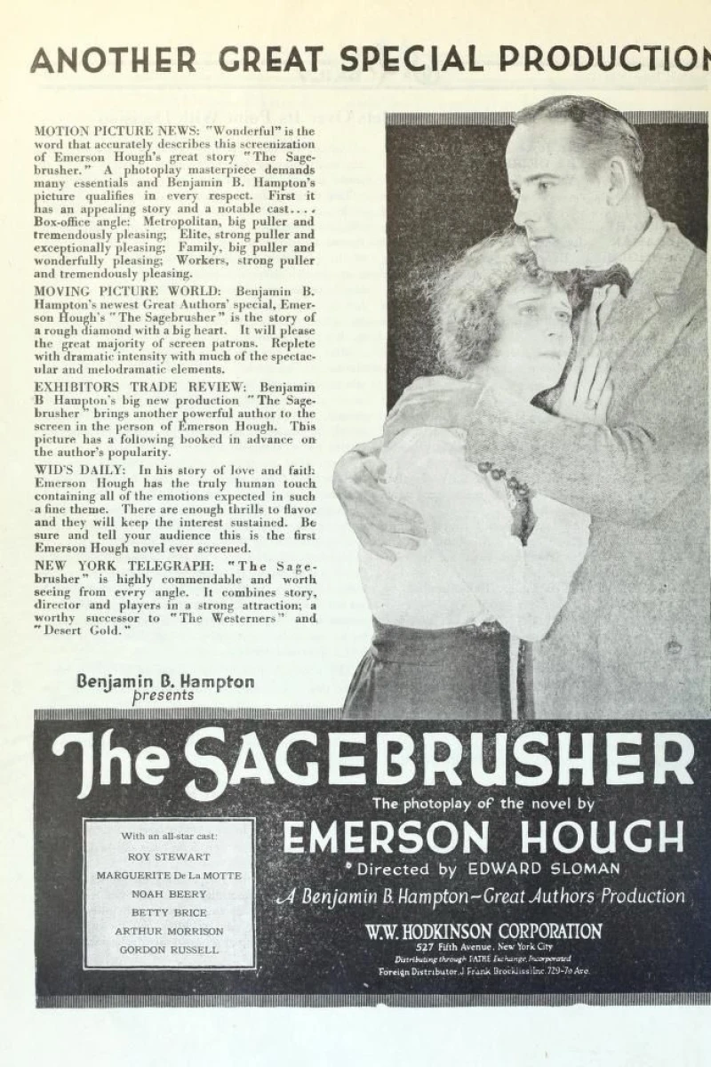 The Sagebrusher Plakat