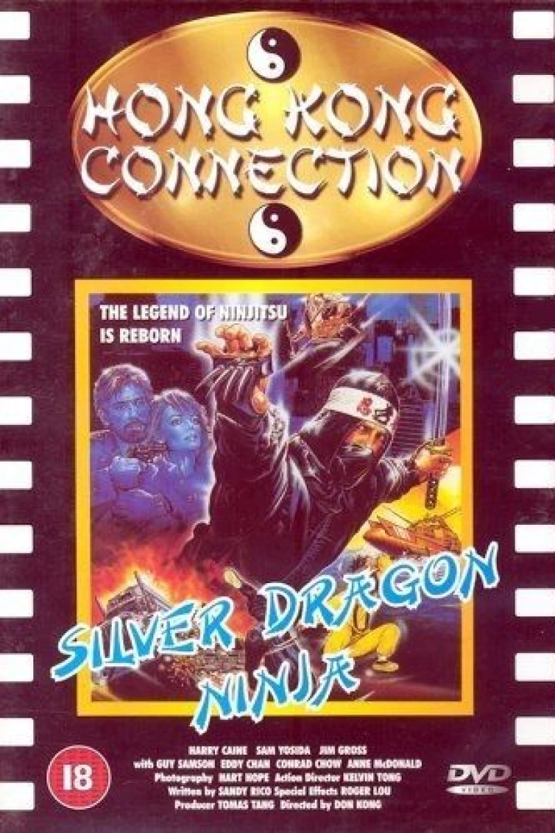 Silver Dragon Ninja Plakat