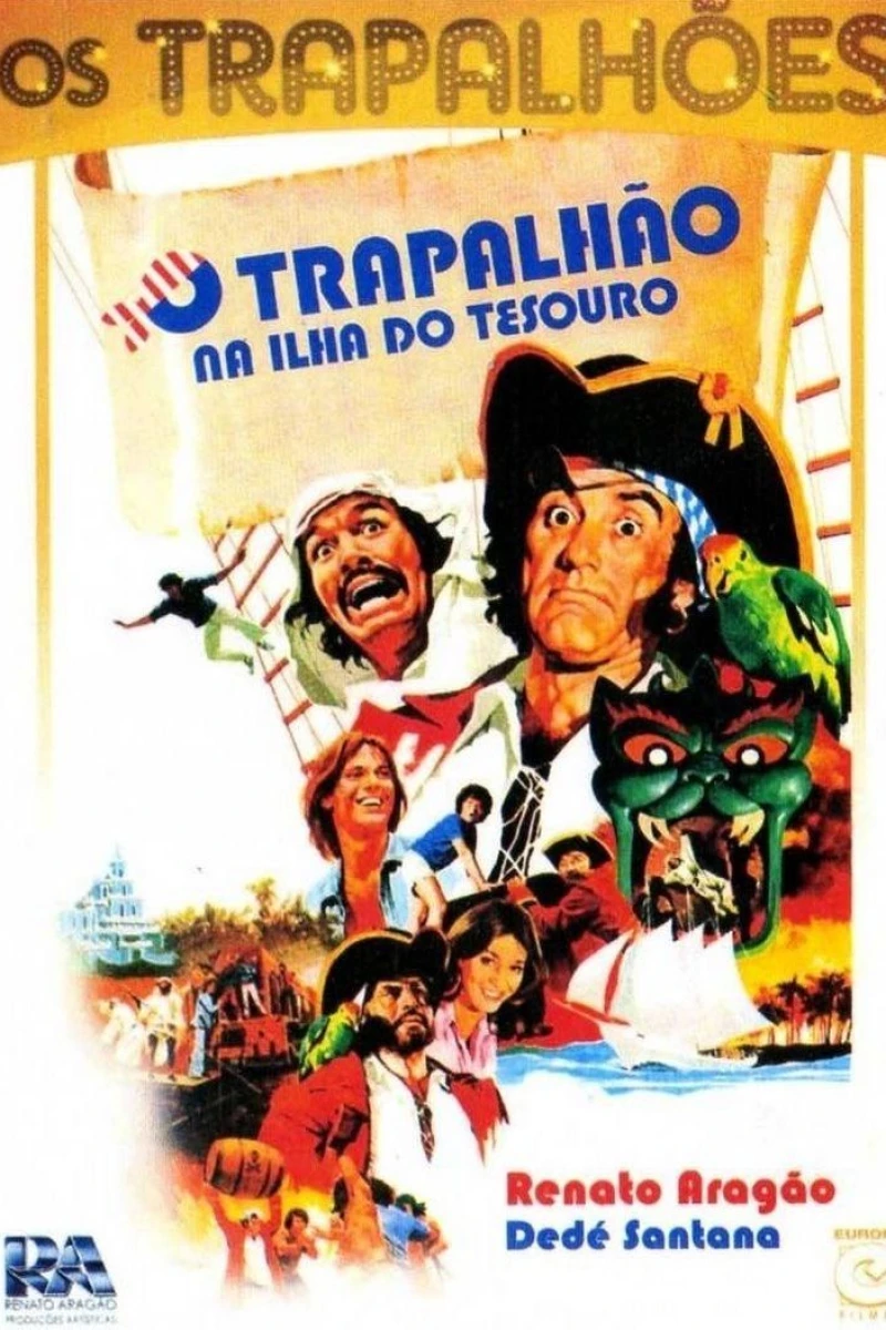 O Trapalhão na Ilha do Tesouro Plakat