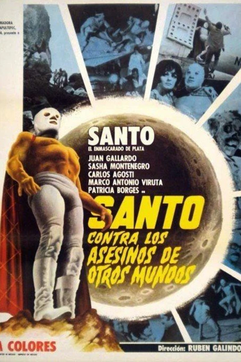 Santo contra los asesinos de otros mundos Plakat