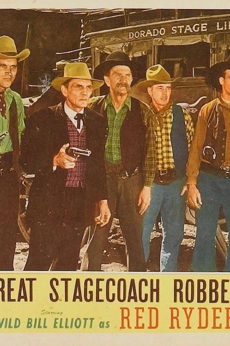 Great Stagecoach Robbery Plakat