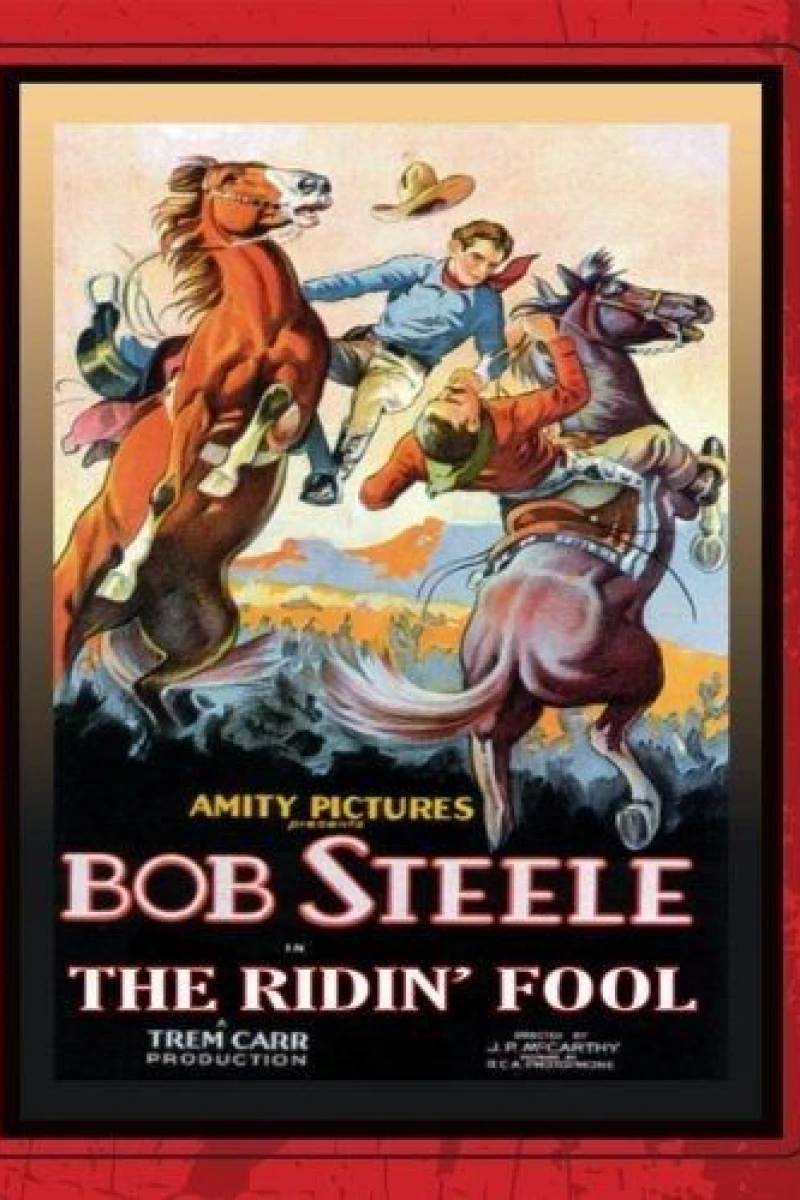 The Ridin' Fool Plakat