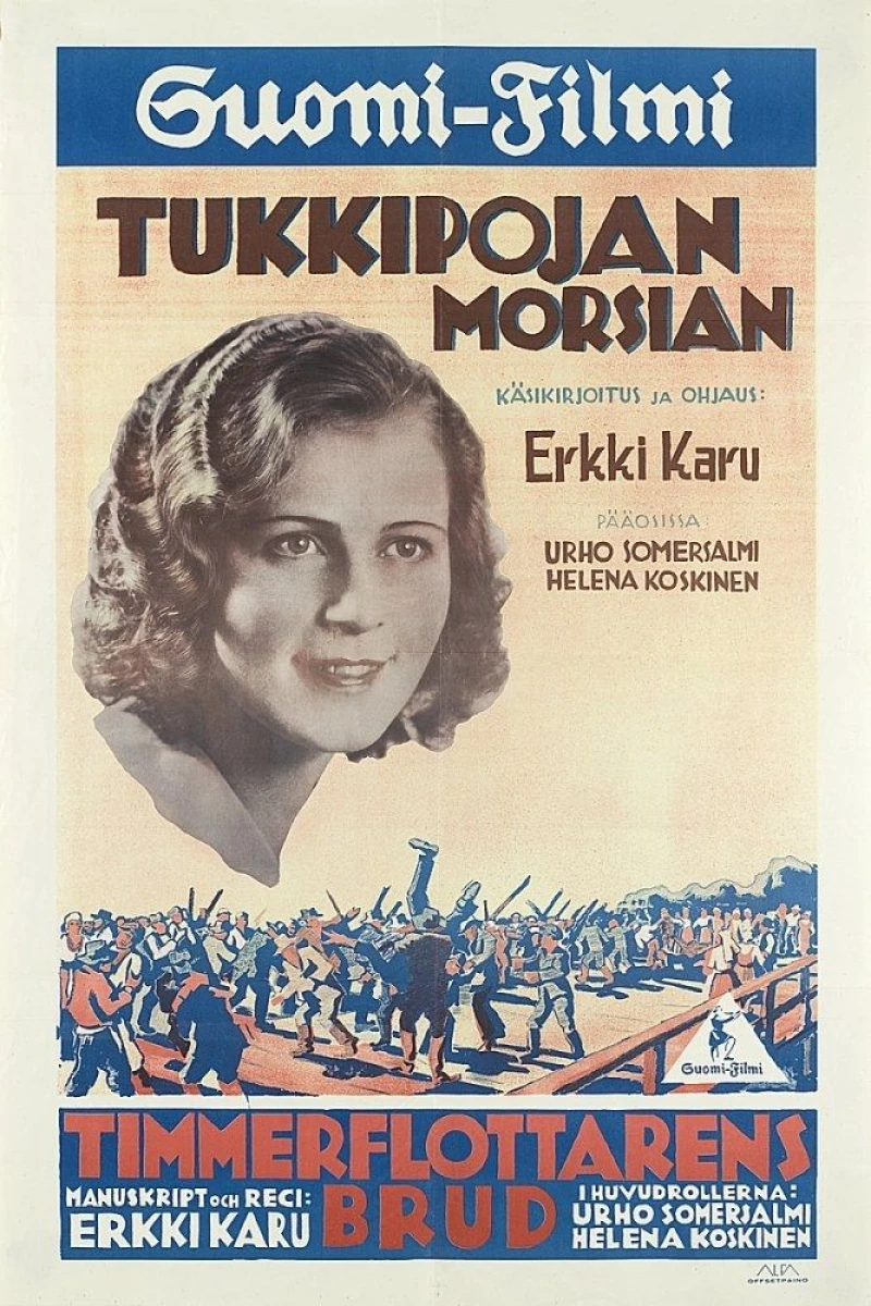 Tukkipojan morsian Plakat