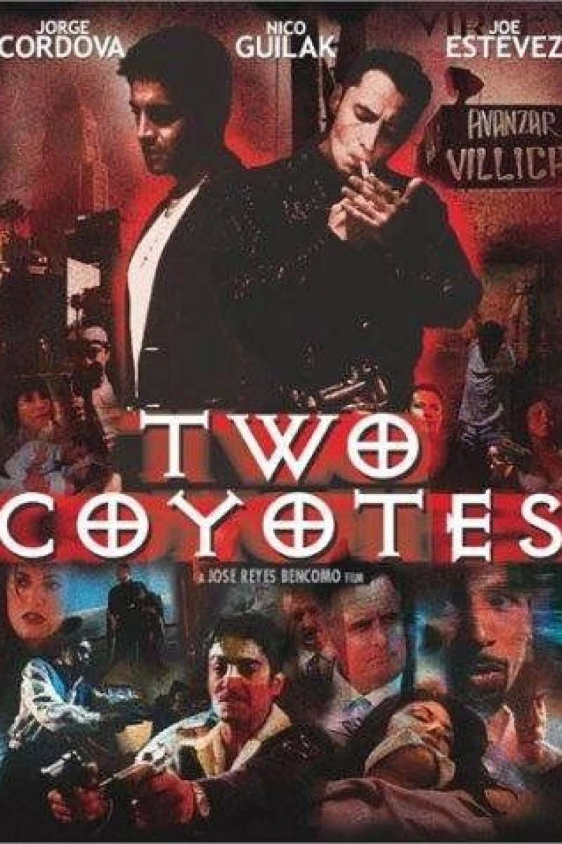 Two Coyotes Plakat