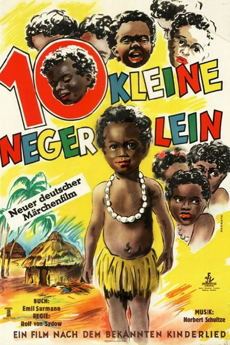 Zehn kleine Negerlein Plakat