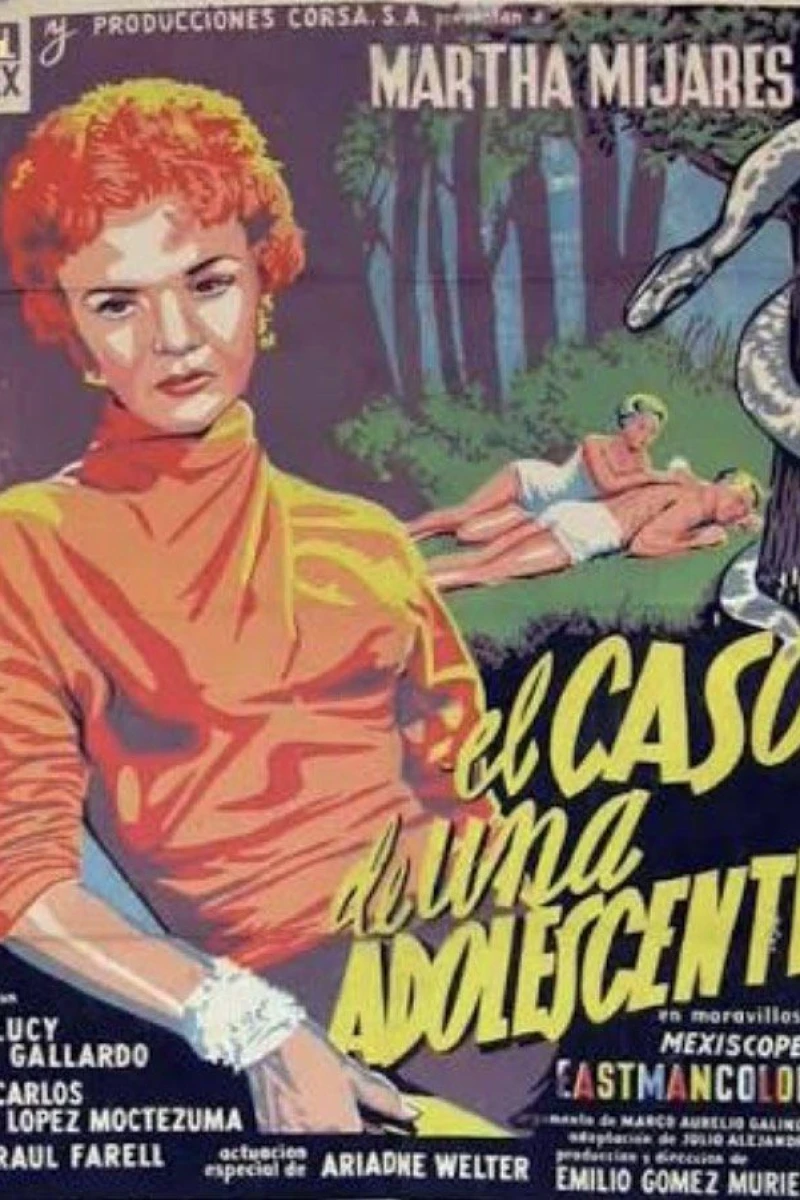 El caso de una adolescente Plakat