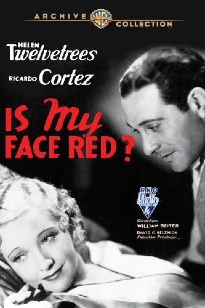 Is My Face Red? Plakat