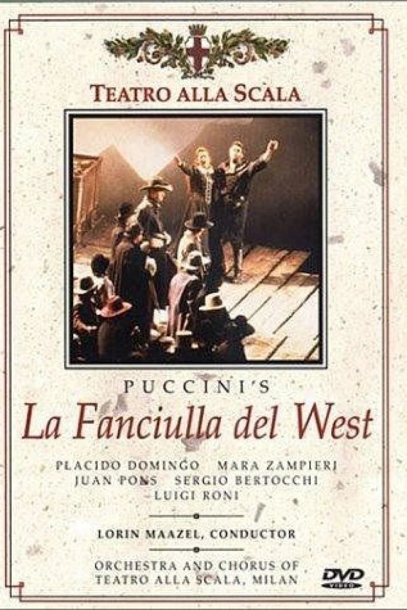 La fanciulla del West Plakat