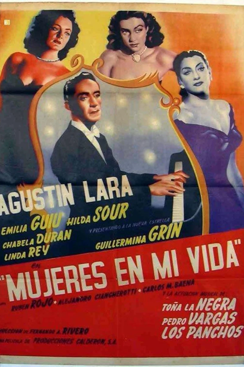 Mujeres en mi vida Plakat