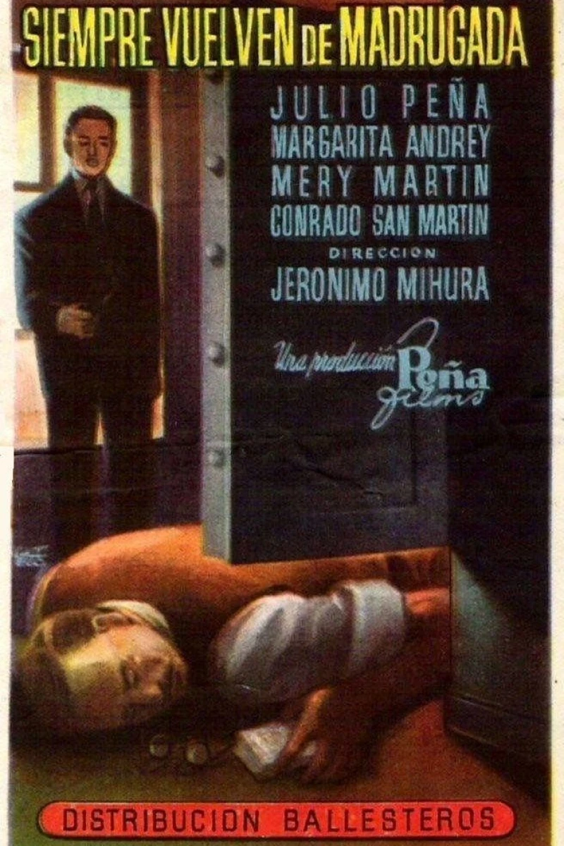 Siempre vuelven de madrugada Plakat
