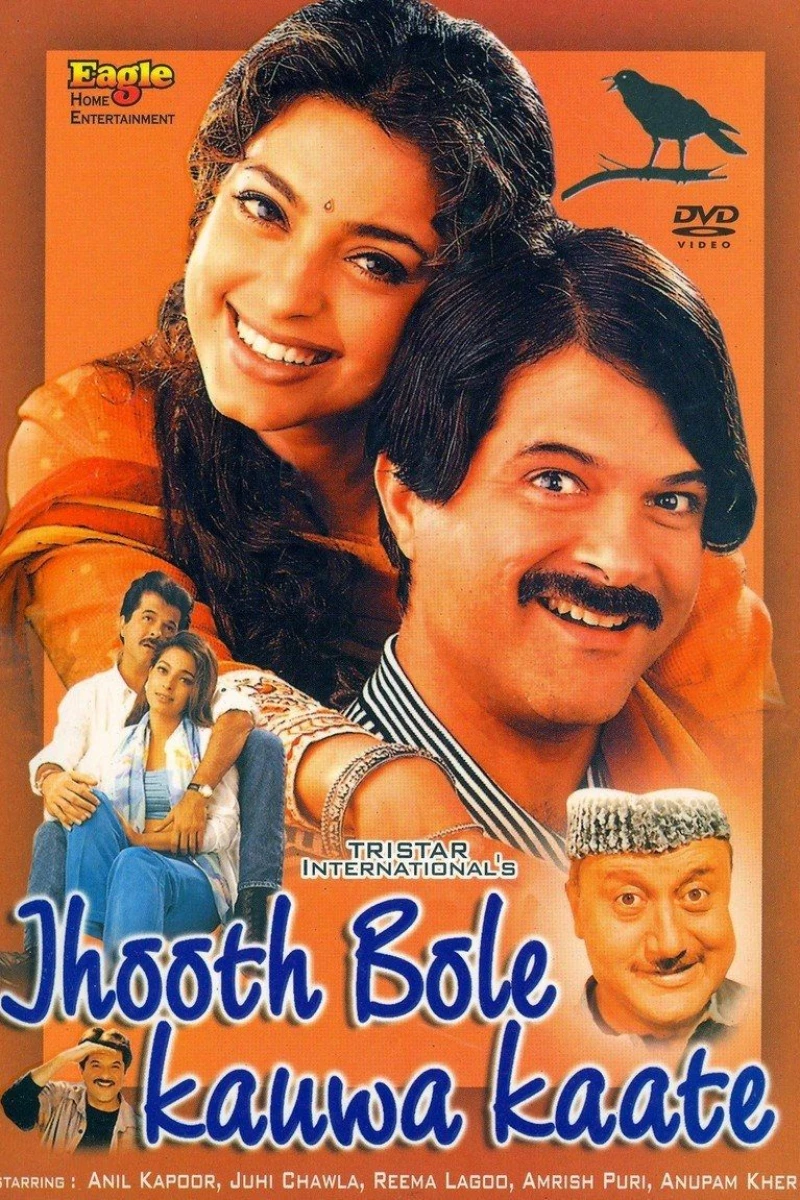 Jhooth Bole Kauwa Kaate Plakat