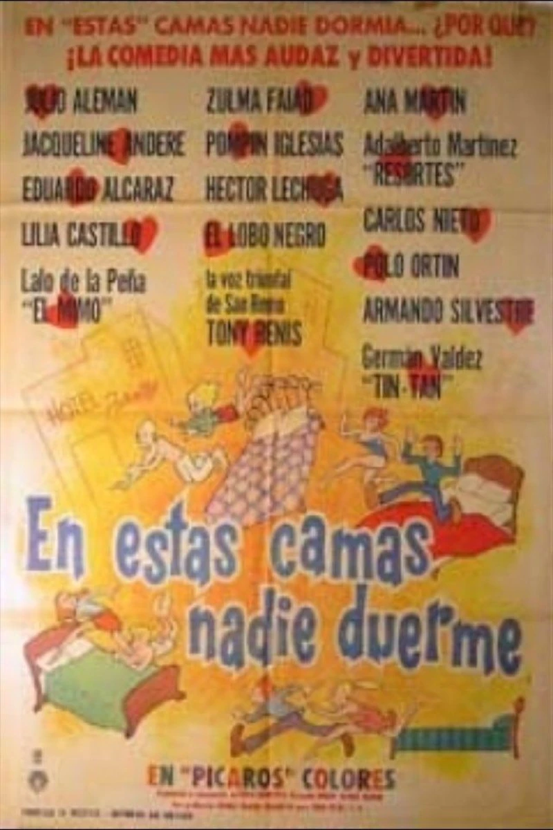 En esta cama nadie duerme Plakat