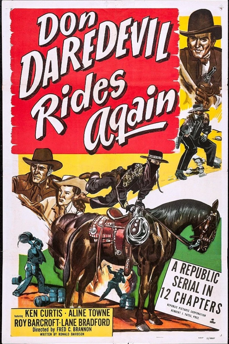 Don Daredevil Rides Again Plakat