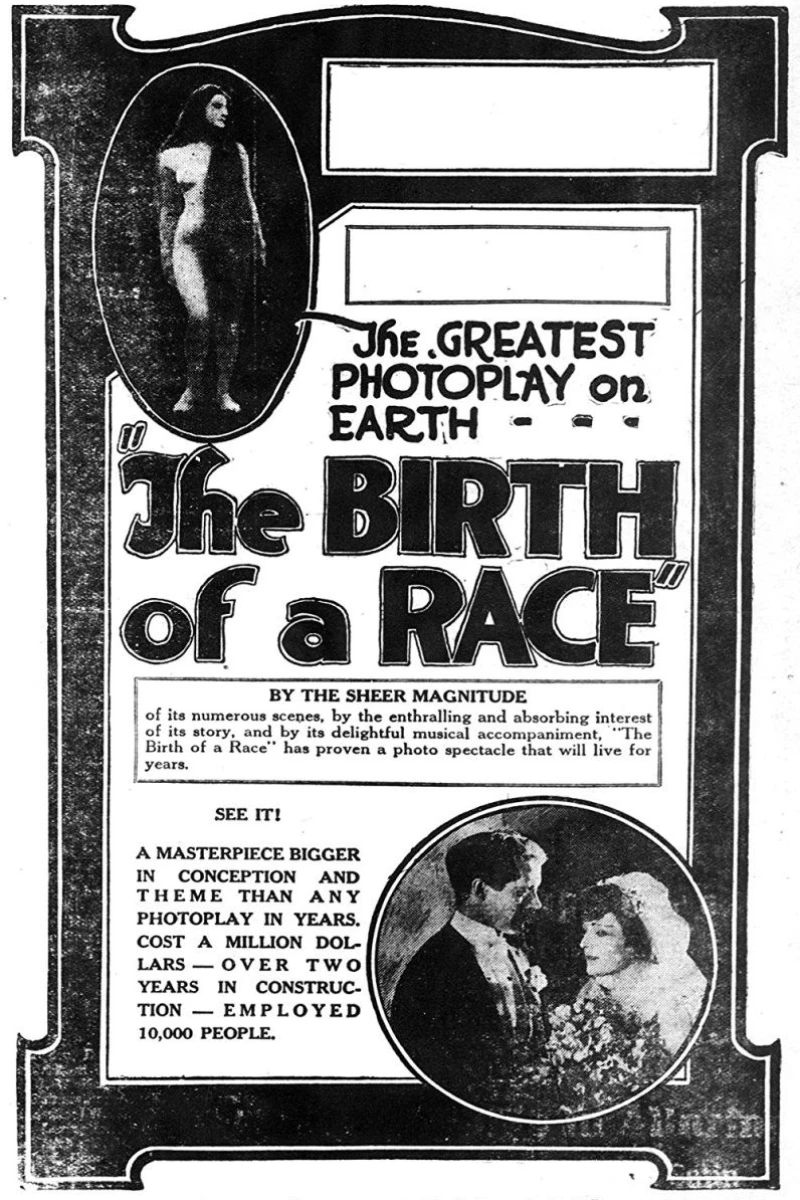 The Birth of a Race Plakat