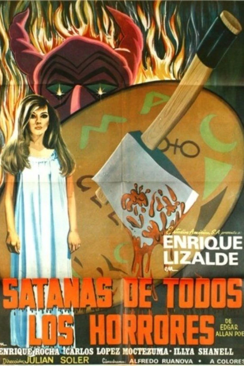 Satanás de todos los horrores Plakat