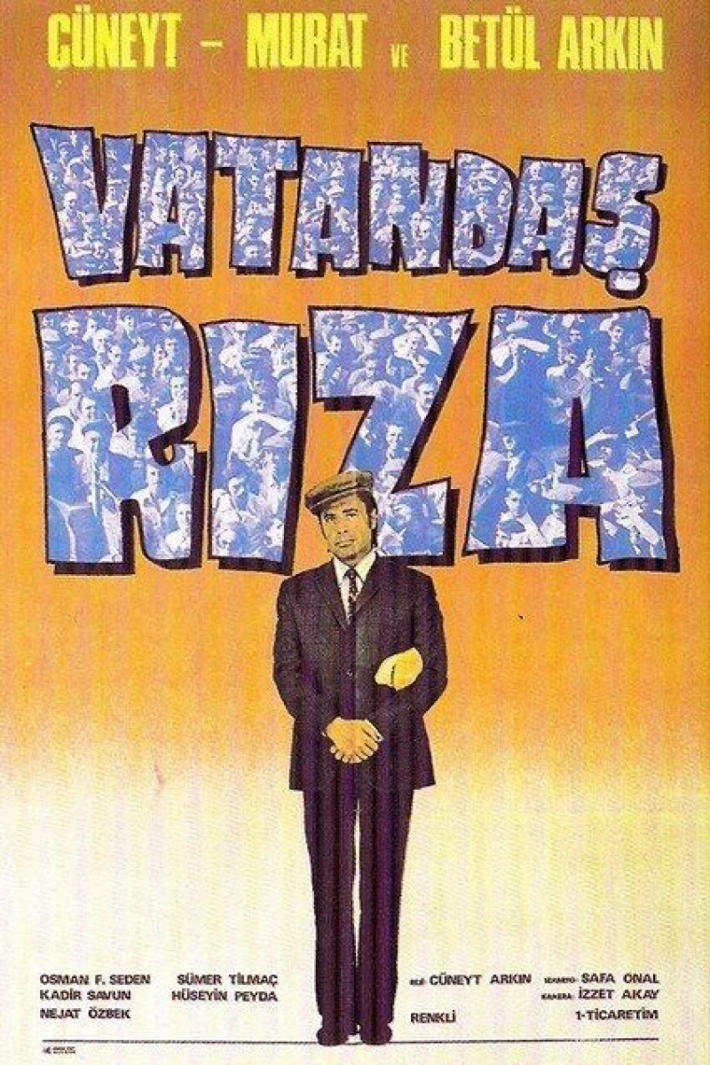 Vatandas Riza Plakat