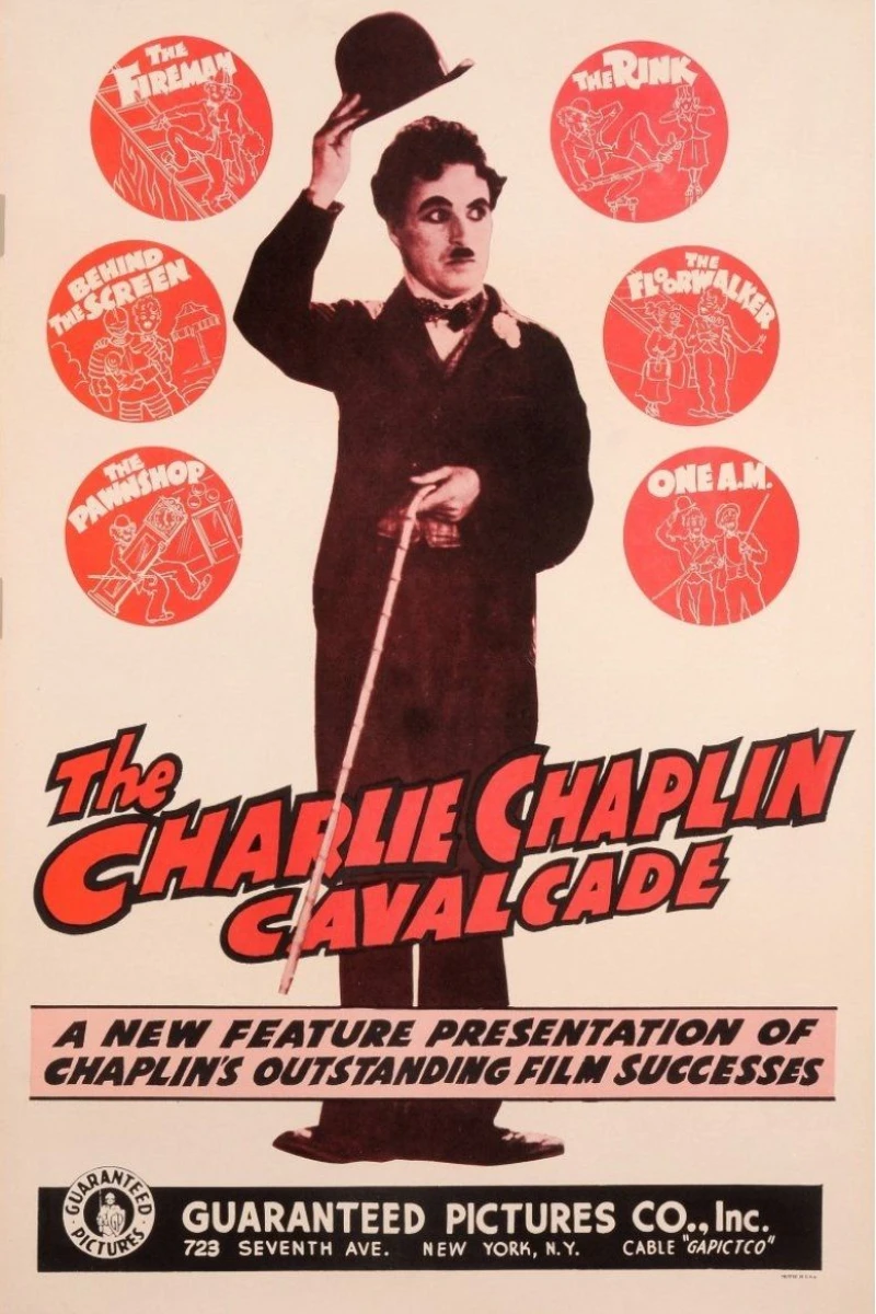 Chaplin-kavalkade Plakat