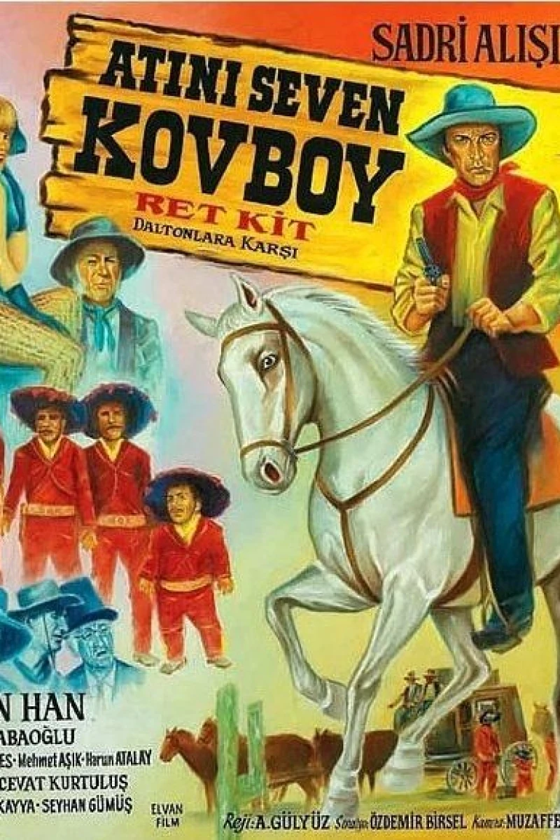 Atini seven kovboy Plakat