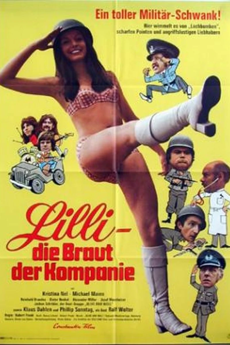 Lilli - die Braut der Kompanie Plakat