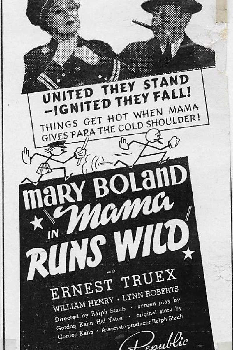 Mama Runs Wild Plakat