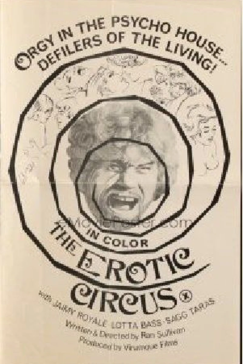 The Erotic Circus Plakat