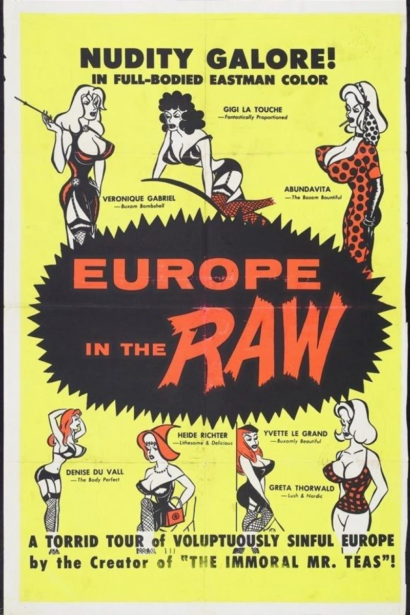 Europe in the Raw Plakat