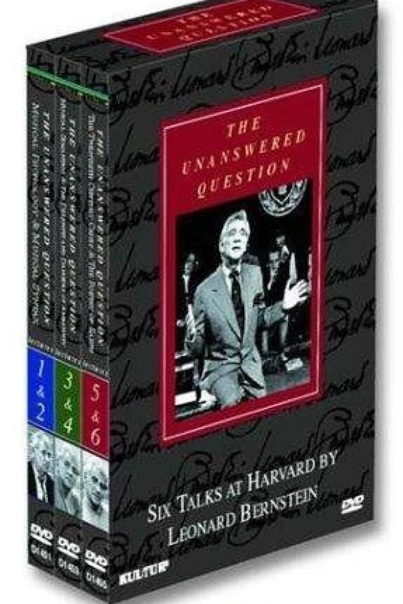 The Unanswered Question: Six Talks at Harvard Plakat