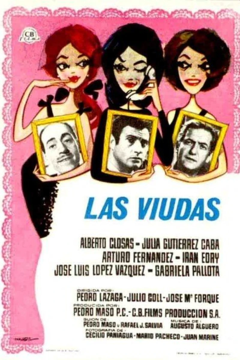 Las viudas Plakat