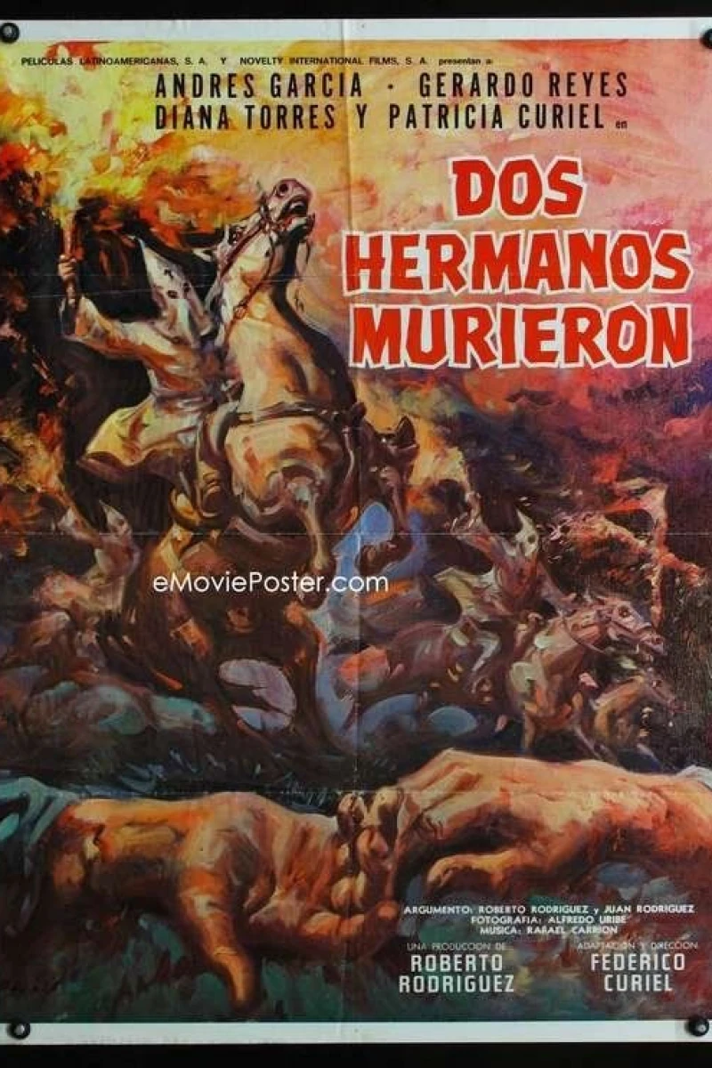 Dos hermanos murieron Plakat