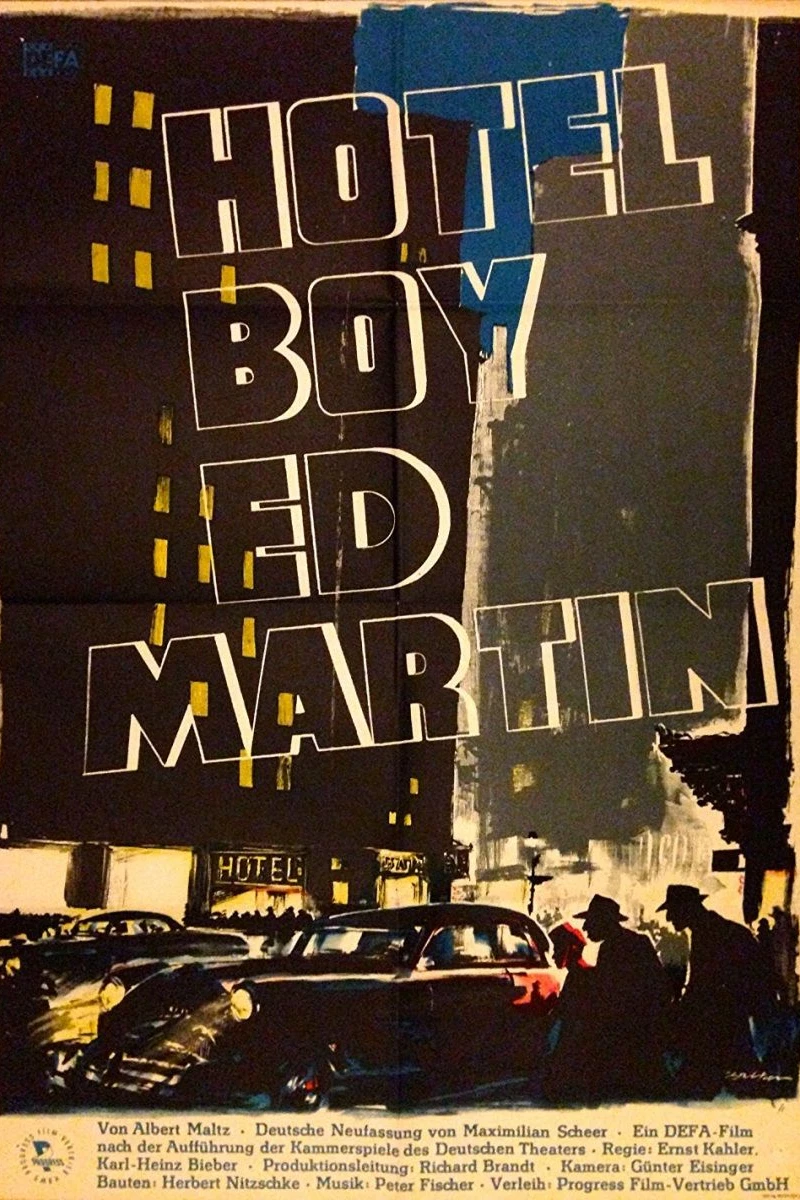 Hotelboy Ed Martin Plakat