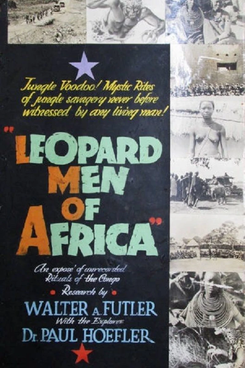 Leopard Men of Africa Plakat