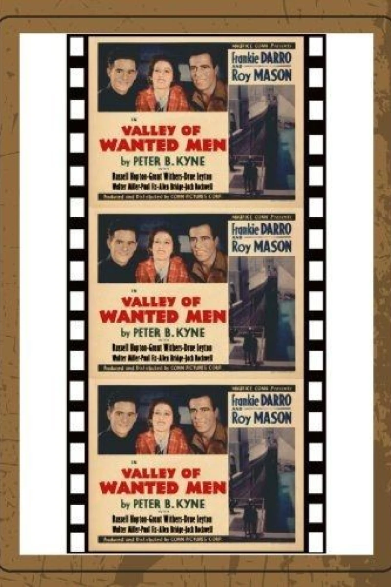 Valley of Wanted Men Plakat