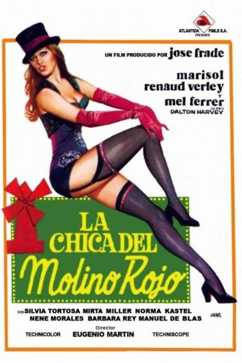 The Girl from the Red Cabaret Plakat