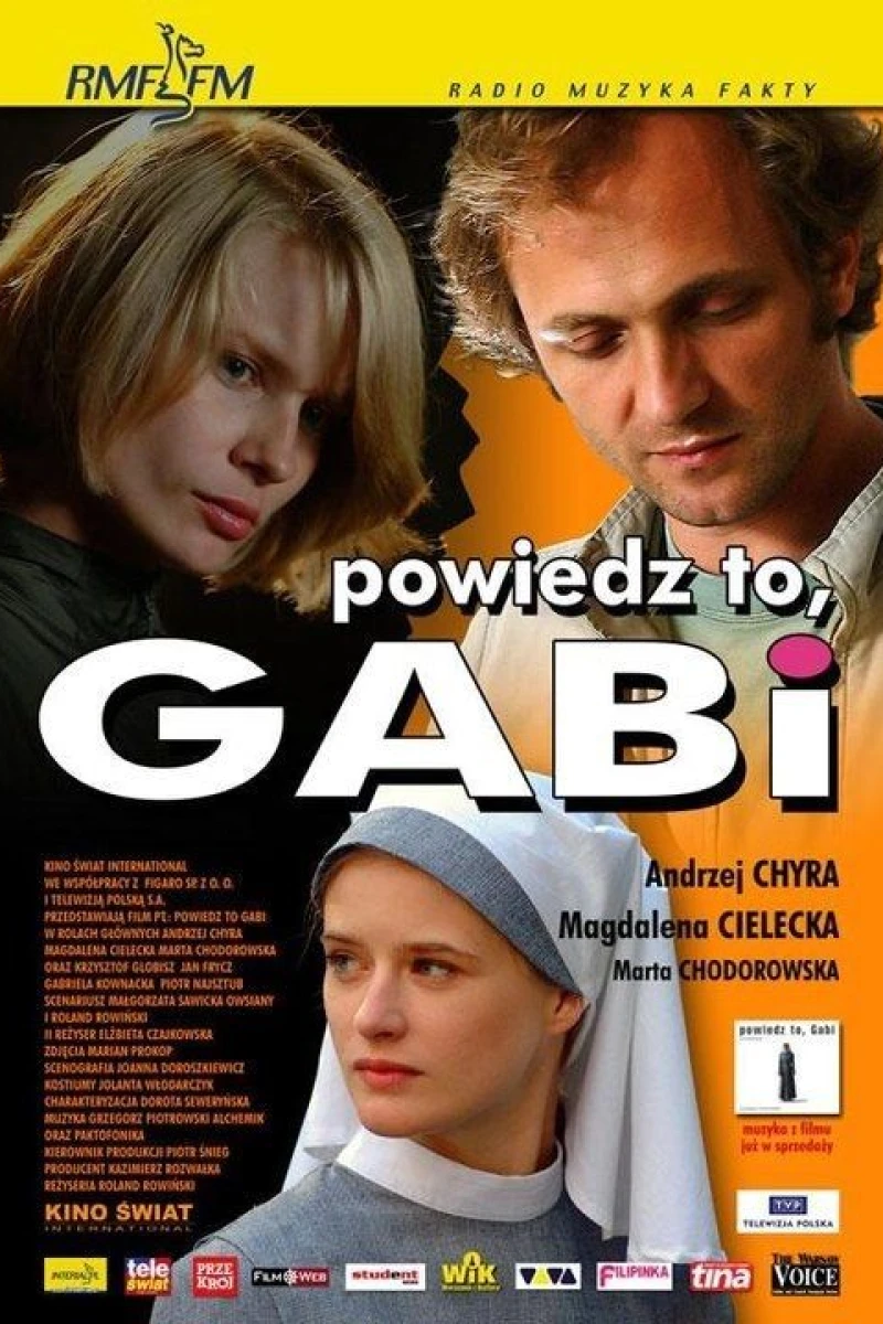 Powiedz to, Gabi Plakat