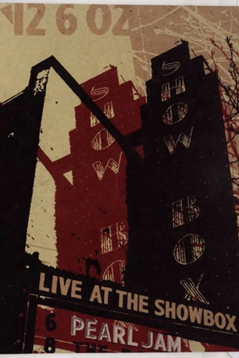 Pearl Jam: Live at the Showbox Plakat