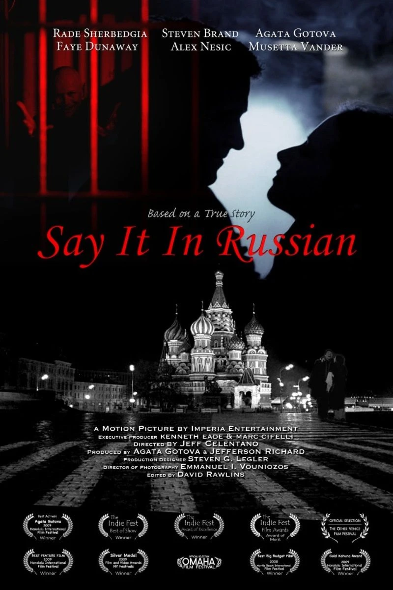 Say It in Russian Plakat