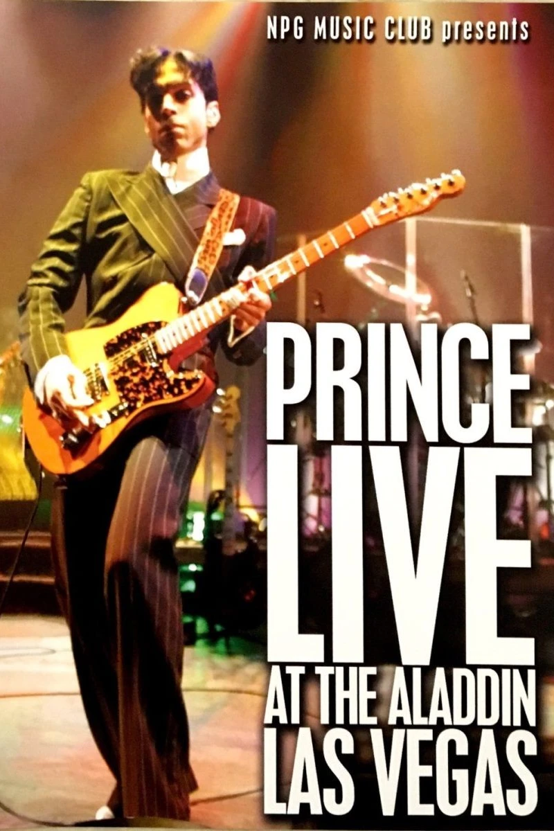 Prince Live at the Aladdin Las Vegas Plakat