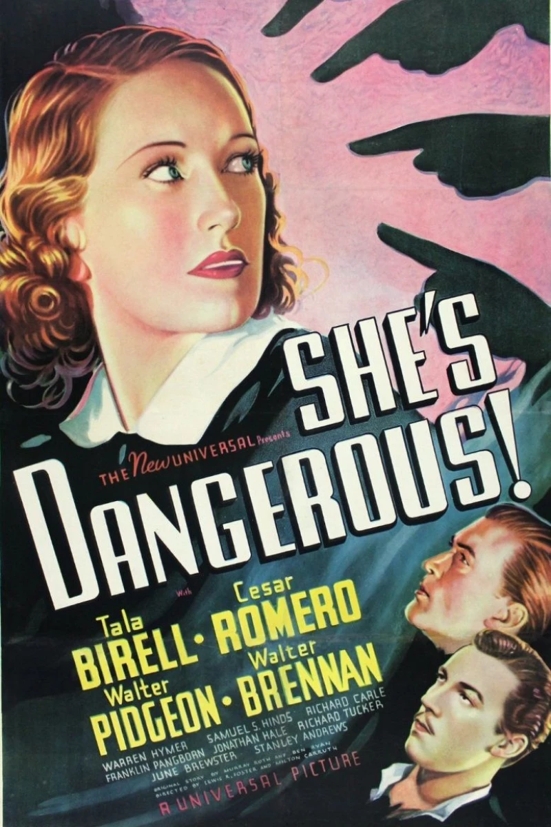 She's Dangerous Plakat