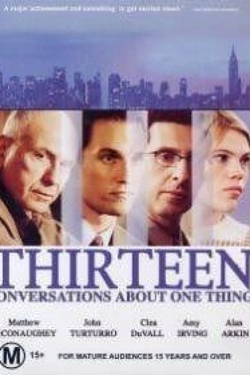 Thirteen Conversations About One Thing Plakat